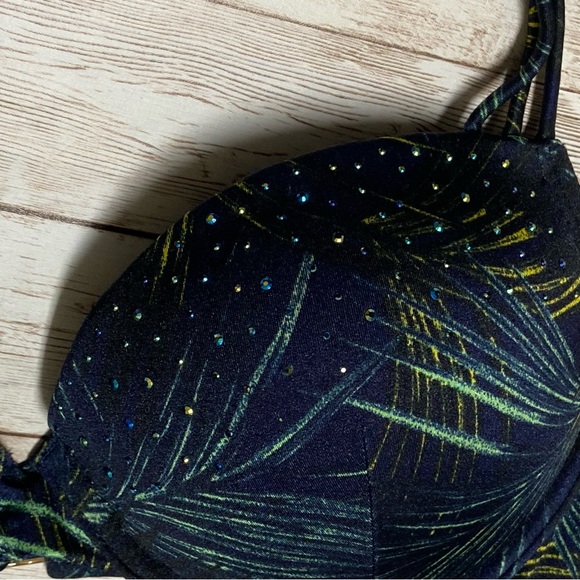 Victoria’s Secret Bombshell Rhinestone Bling Bikini Top 34C - Picture 6 of 9